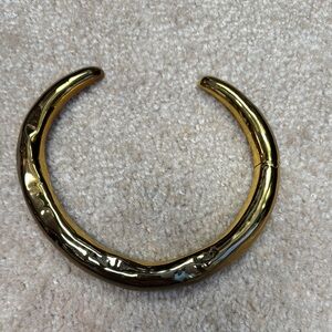 Gold Crescent Moon Necklace